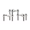Kerzenhalter Stoff Nagel, 3-er Set 16