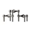 Kerzenhalter Stoff Nagel, 3-er Set 16