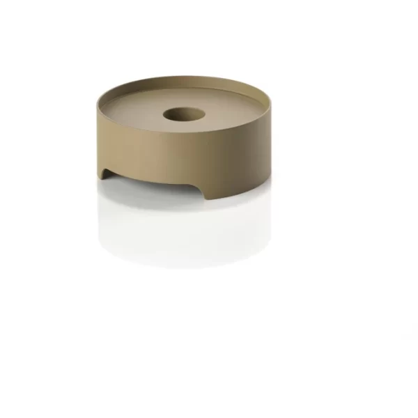 Bester Verkauf ? ZONE Denmark Singles Kerzenhalter – Ø 9 Cm – Höhe 3,6 Cm – Khaki ? 3