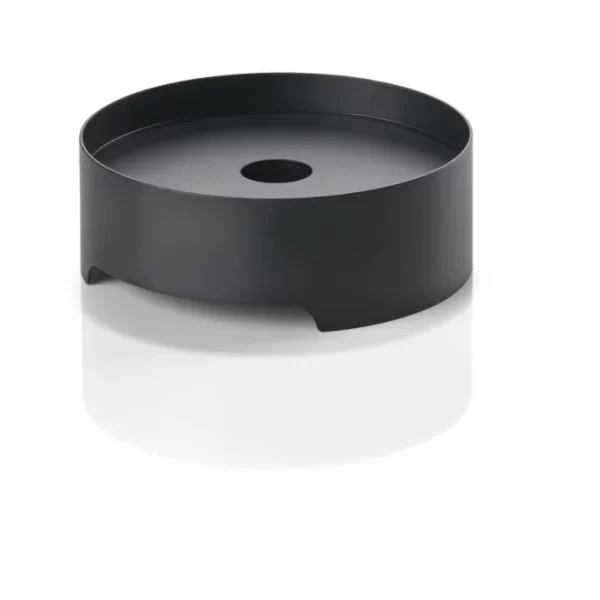 Brandneu ? ZONE Denmark Singles Kerzenhalter – Ø 12 Cm – Höhe 4,2 Cm – Black ? 3