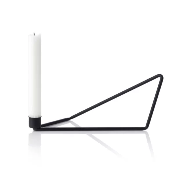Bestes Angebot ? Applicata Folded Kerzenhalter Large – 31×12 Cm – Höhe 15 Cm – Black ❤️ 1