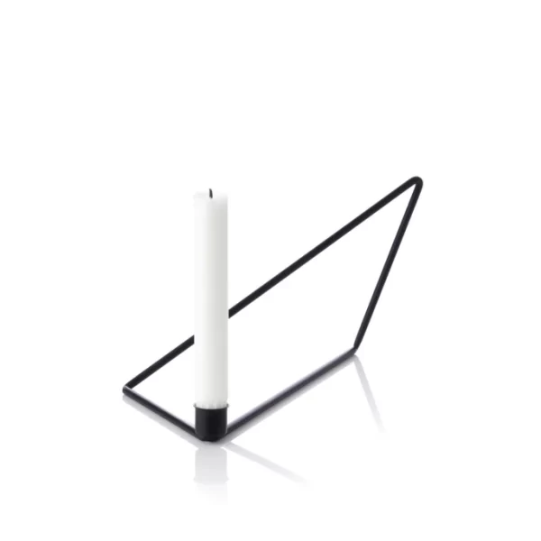 Bestes Angebot ? Applicata Folded Kerzenhalter Large – 31×12 Cm – Höhe 15 Cm – Black ❤️ 3