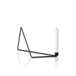 Bestes Angebot ? Applicata Folded Kerzenhalter Large – 31×12 Cm – Höhe 15 Cm – Black ❤️ 12