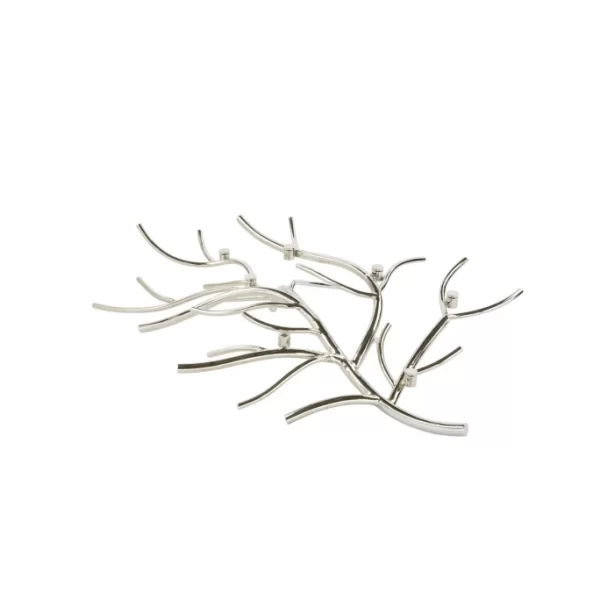 Angebote ? Fink Living Fink RAMUS Leuchter Für Teelichter 7-flammig Ohne Glasstulpen – 60x43x13,3 Cm – Silberfarben ? 4