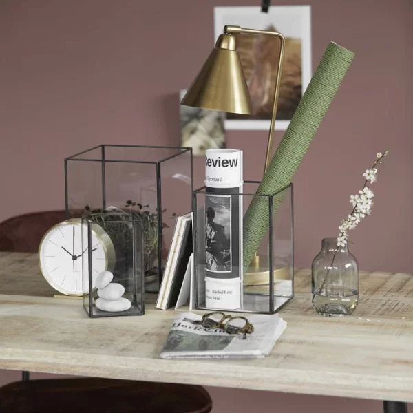 Großhandel ? House Doctor Pillar Laternen-Set – 3er-Set – Schwarz ? 3