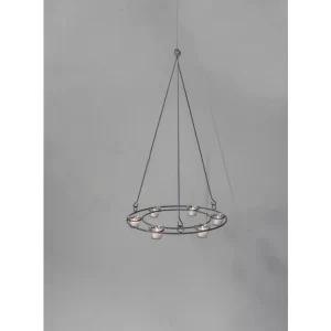 Schlussverkauf ? Storefactory VIRESTAD Hängender Kerzenleuchter – Ø 44 Cm – Höhe 73 Cm – Dark Grey ? 7