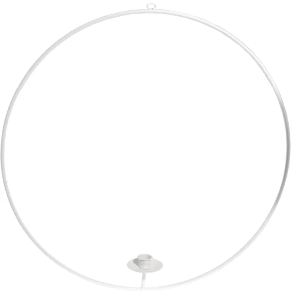 Blitzangebot ? Storefactory GULLABO Hängender Kerzenhalter – 50×50 Cm – White ? 1