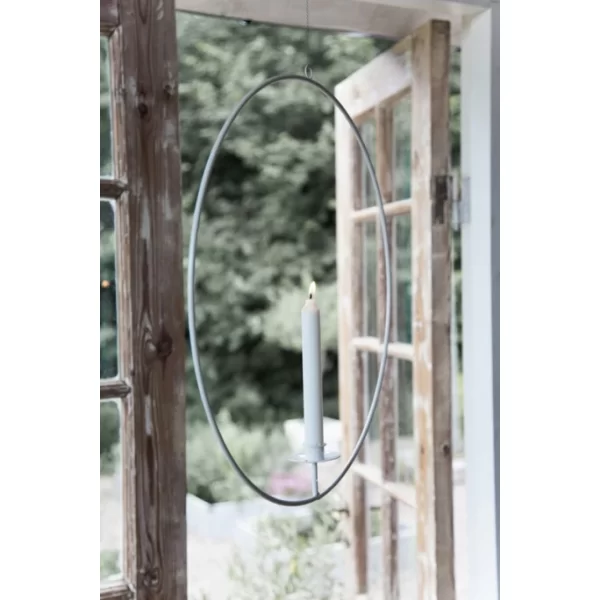 Blitzangebot ? Storefactory GULLABO Hängender Kerzenhalter – 50×50 Cm – White ? 5