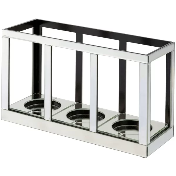 Budget ? Fink Living Fink DILARA Kerzenhalter – 3-flammig – 45x17x25 Cm – Klar ? 1