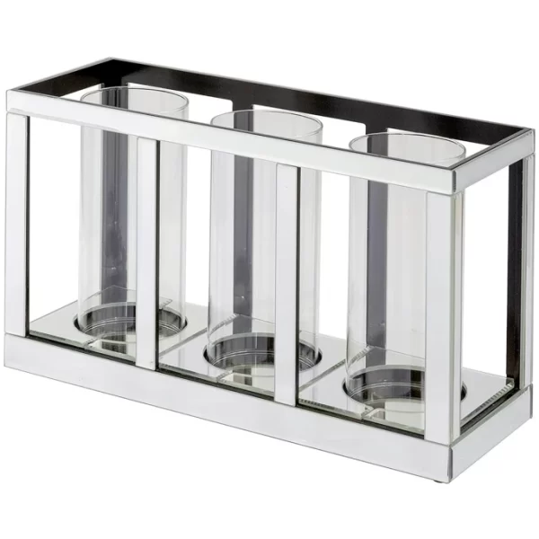 Budget ? Fink Living Fink DILARA Kerzenhalter – 3-flammig – 45x17x25 Cm – Klar ? 3