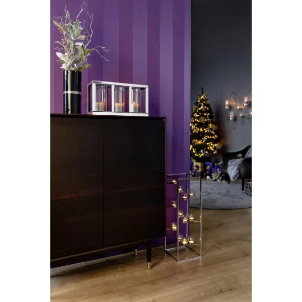Budget ? Fink Living Fink DILARA Kerzenhalter – 3-flammig – 45x17x25 Cm – Klar ? 12
